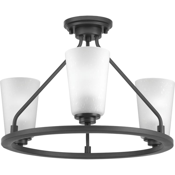 Progress Lighting Debut Collection Three-Light Semi-Flush Convertible (P350036-143)