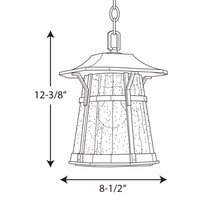 Progress Lighting Derby Collection One-Light Hanging Lantern (P5579-84)