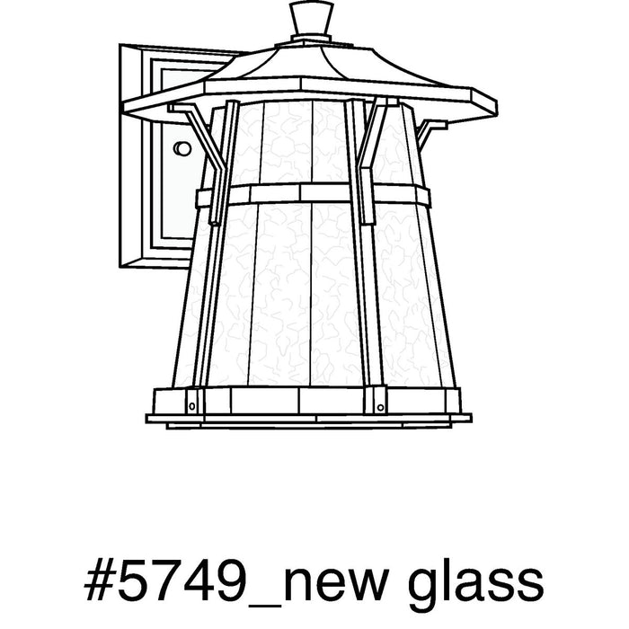 Progress Lighting Derby Collection One-Light LED Small Wall Lantern 3000K (P5749-2030K9)