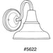 Progress Lighting District Collection LED Medium Wall Lantern 3000K (P5622-2030K9)