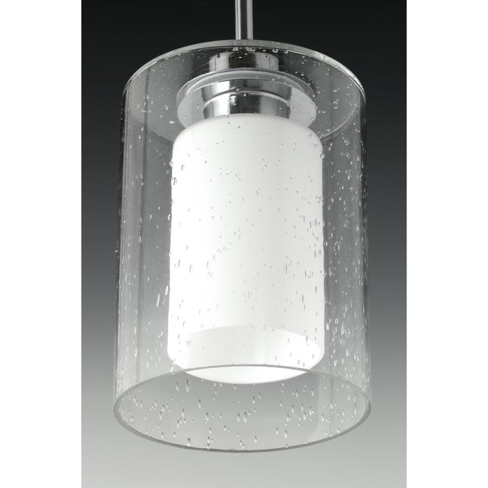 Progress Lighting Double Glass Collection One-Light Mini-Pendant (P500018-015)