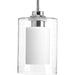 Progress Lighting Double Glass Collection One-Light Mini-Pendant (P500018-015)