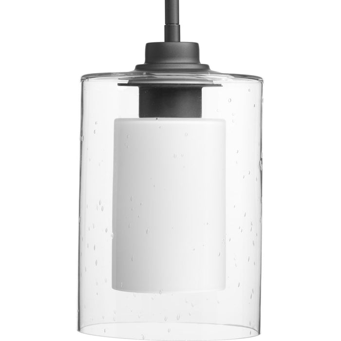 Progress Lighting Double Glass Collection One-Light Mini-Pendant (P500018-143)