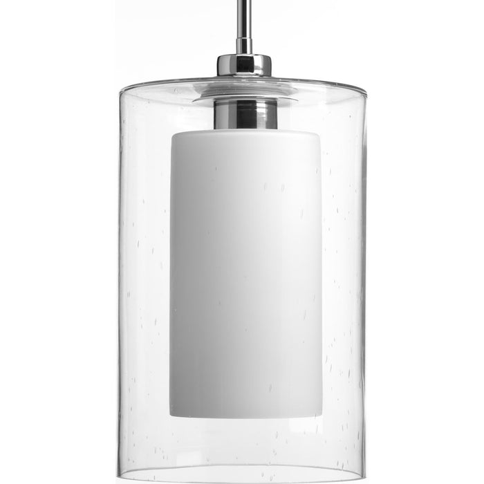 Progress Lighting Double Glass Collection One-Light Pendant (P500019-015)