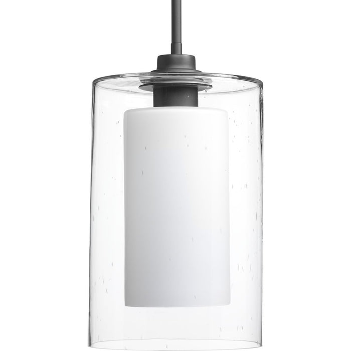 Progress Lighting Double Glass Collection One-Light Pendant (P500019-143)