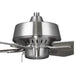 Progress Lighting Drift Collection 32 Inch Four-Blade Ceiling Fan (P250008-009)