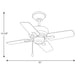 Progress Lighting Drift Collection 32 Inch Four-Blade Ceiling Fan (P250008-009)