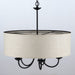 Progress Lighting Drum Shade Five-Light Chandelier (P400193-031)