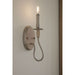 Progress Lighting Durrell Collection One-Light Brushed Nickel Wall Bracket (P710074-009)