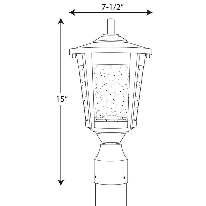 Progress Lighting East Haven Collection LED Post Lantern 3000K (P6430-3130K9)