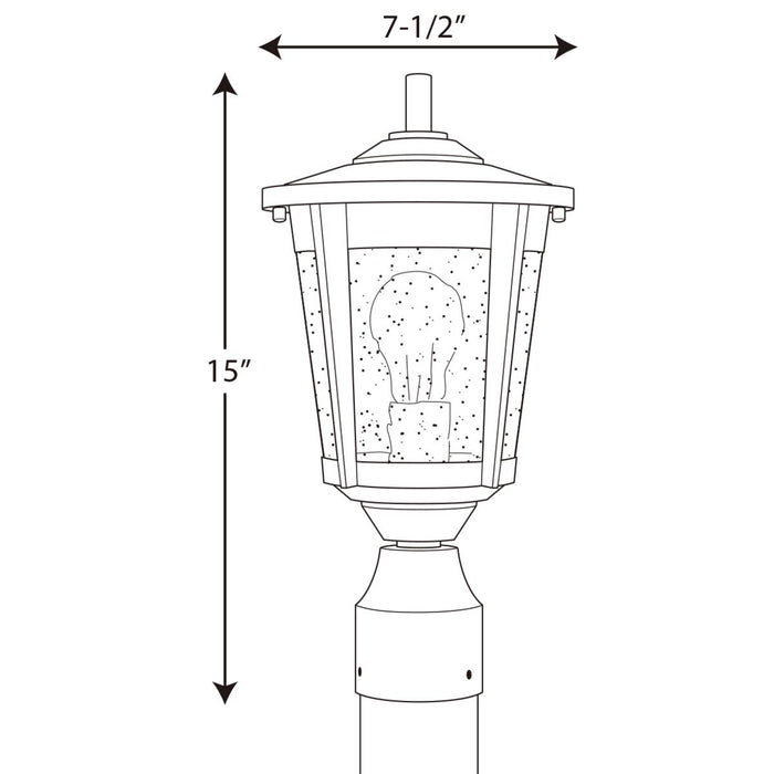 Progress Lighting East Haven Collection One-Light Post Lantern (P6425-31)