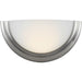 Progress Lighting Eclipse LED Collection Brushed Nickel One-Light LED Wall Sconce 3000K (P710090-009-30)