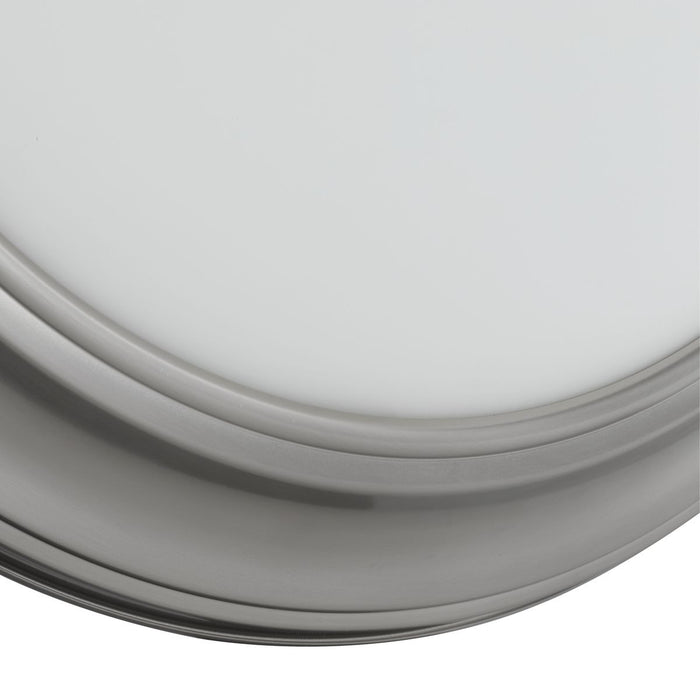 Progress Lighting Eclipse LED Collection Brushed Nickel One-Light LED Wall Sconce 3000K (P710090-009-30)