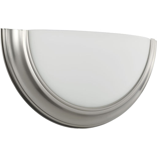 Progress Lighting Eclipse LED Collection Brushed Nickel One-Light LED Wall Sconce 3000K (P710090-009-30)
