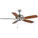 Progress Lighting Edgefield Collection 52 Inch Five-Blade Ceiling Fan (P250016-009)