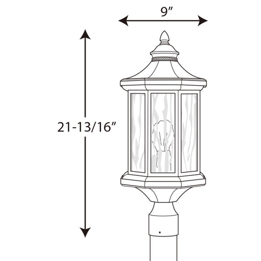 Progress Lighting Edition Collection One-Light Post Lantern (P6429-20)