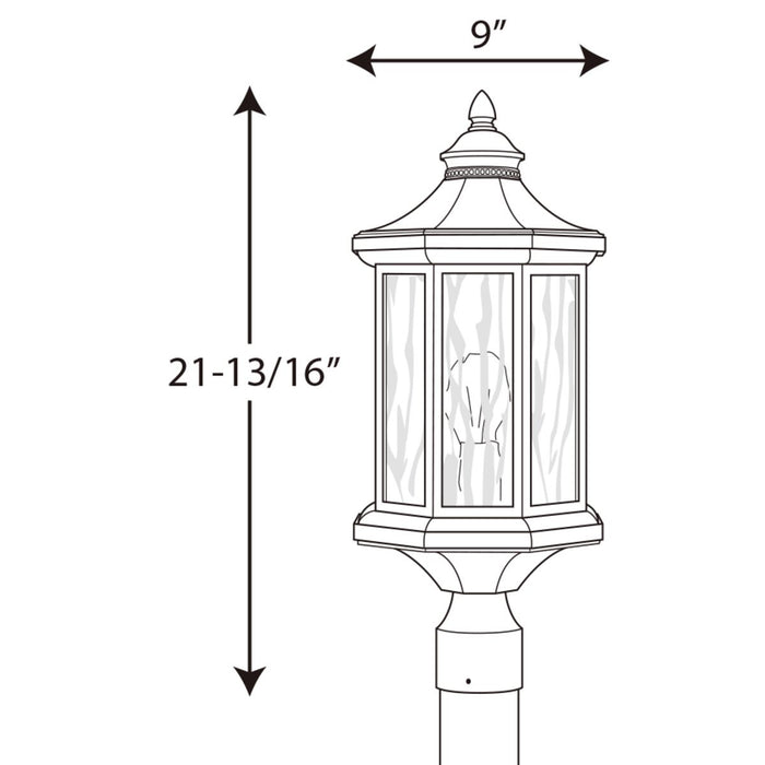 Progress Lighting Edition Collection One-Light Post Lantern (P6429-31)