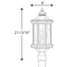 Progress Lighting Edition Collection One-Light Post Lantern (P6429-31)