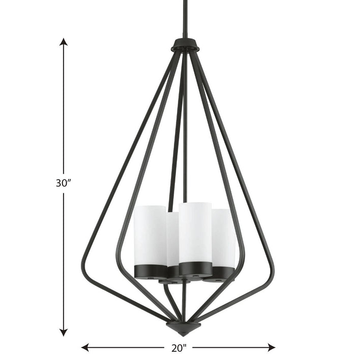Progress Lighting Elevate Collection 4 Light 75W Medium Base Pendant Fixture (P500305-031)