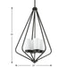 Progress Lighting Elevate Collection 4 Light 75W Medium Base Pendant Fixture (P500305-031)
