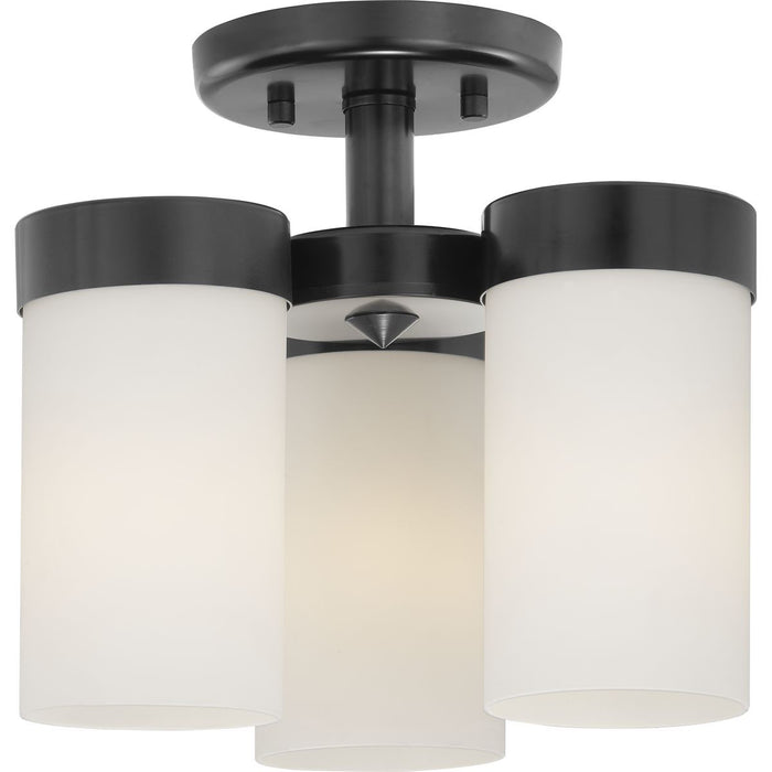 Progress Lighting Elevate Collection Three-Light 11-3/4 Inch Flush Mount (P350040-031)