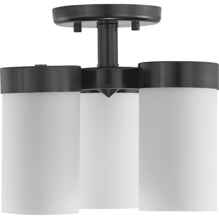 Progress Lighting Elevate Collection Three-Light 11-3/4 Inch Flush Mount (P350040-031)