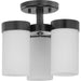 Progress Lighting Elevate Collection Three-Light 11-3/4 Inch Flush Mount (P350040-031)