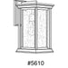 Progress Lighting Endicott Collection One-Light Medium Wall Lantern (P5610-20)
