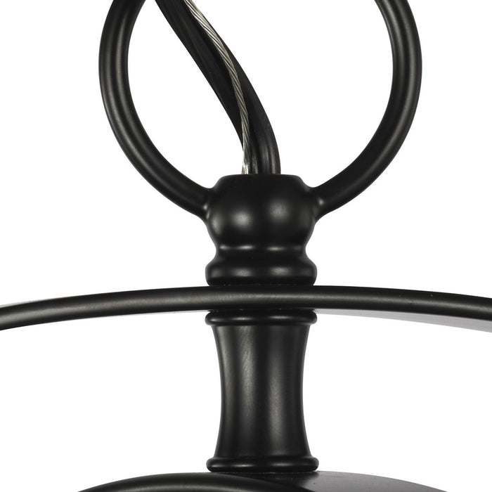 Progress Lighting Equinox Collection Black Five-Light Sphere Pendant (P3841-31)