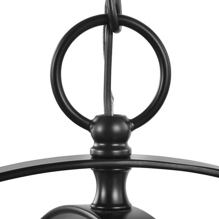 Progress Lighting Equinox Collection Black Four-Light Sphere Pendant (P3827-31)