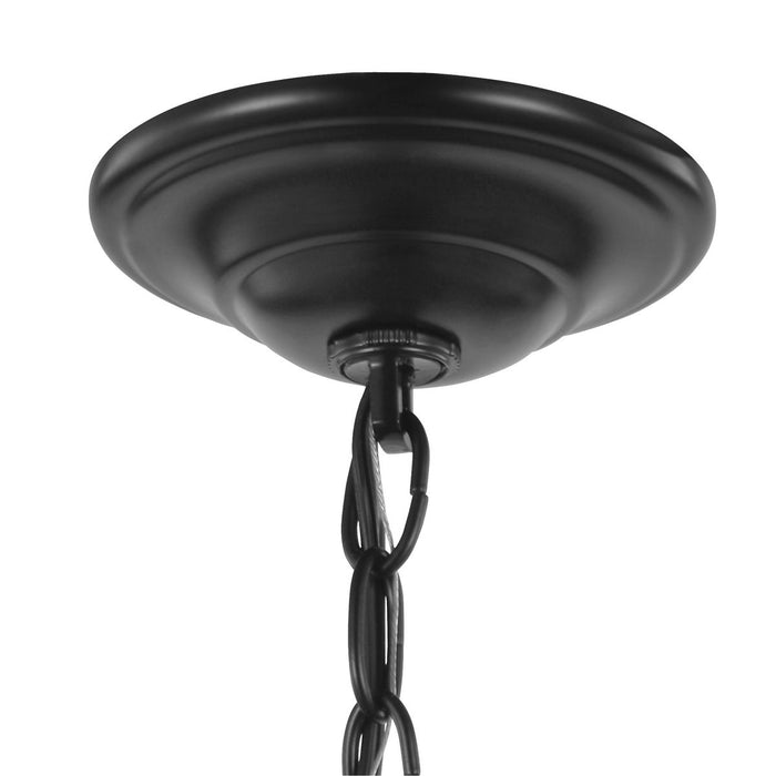 Progress Lighting Equinox Collection Black Four-Light Sphere Pendant (P3827-31)