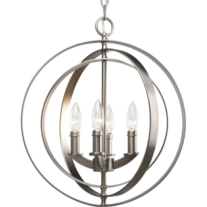 Progress Lighting Equinox Collection Four-Light Foyer Pendant (P3827-126)