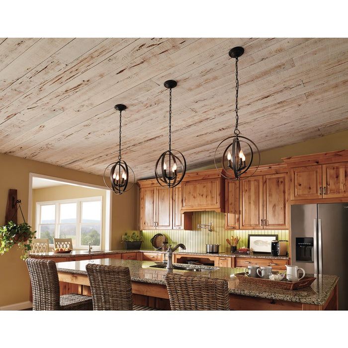Progress Lighting Equinox Collection Four-Light Foyer Pendant (P3827-20)