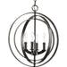 Progress Lighting Equinox Collection Four-Light Foyer Pendant (P3827-20)