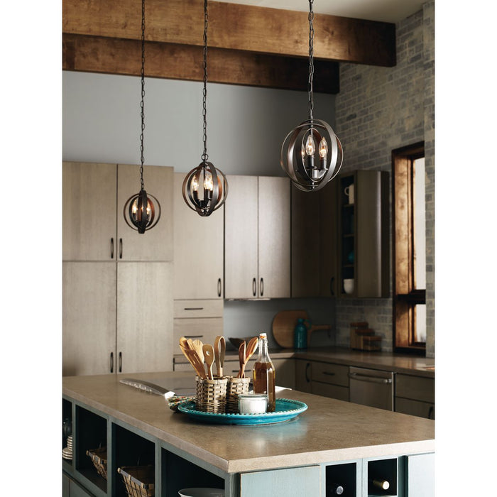 Progress Lighting Equinox Collection Three-Light Sphere Pendant (P5142-20)