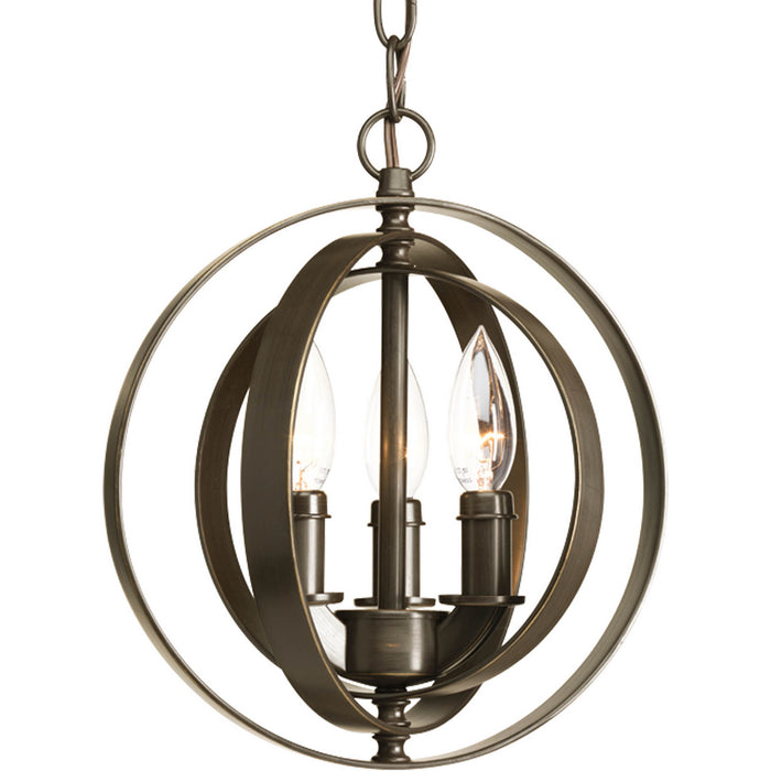 Progress Lighting Equinox Collection Three-Light Sphere Pendant (P5142-20)