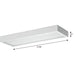 Progress Lighting Everlume Collection 1 Light 17W LED 16 Inch Linear Bath And Vanity Fixture (P300304-028-CS)