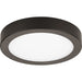 Progress Lighting Everlume Collection Antique Bronze 7 Inch Edgelit Round Trim Ring (P860049-020)