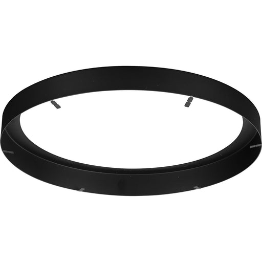 Progress Lighting Everlume Collection Black 11 Inch Edgelit Round Trim Ring (P860050-031)