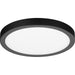 Progress Lighting Everlume Collection Black 11 Inch Edgelit Round Trim Ring (P860050-031)