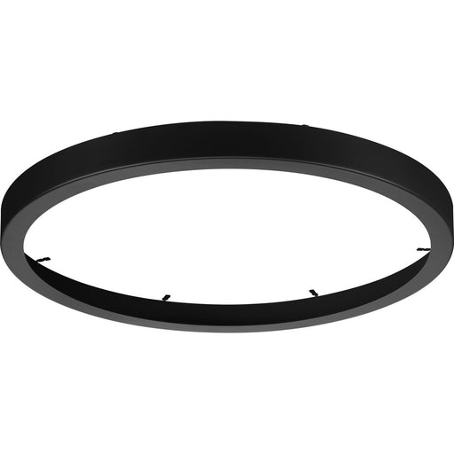 Progress Lighting Everlume Collection Black 14 Inch Edgelit Round Trim Ring (P860051-031)