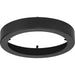 Progress Lighting Everlume Collection Black 7 Inch Edgelit Round Trim Ring (P860049-031)