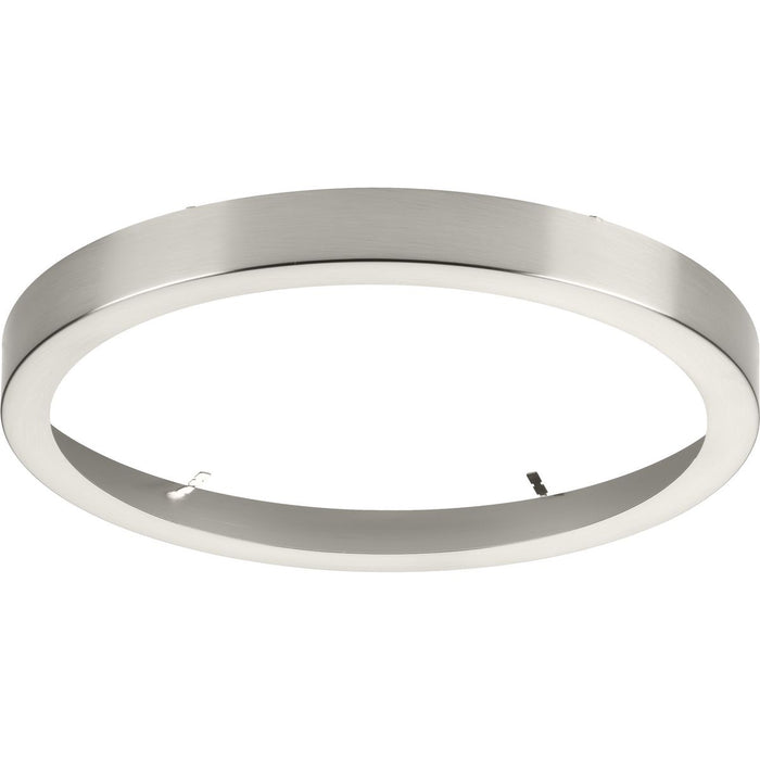 Progress Lighting Everlume Collection Brushed Nickel 11 Inch Edgelit Round Trim Ring (P860050-009)