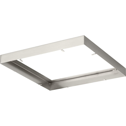 Progress Lighting Everlume Collection Brushed Nickel 11 Inch Edgelit Square Trim Ring (P860054-009)