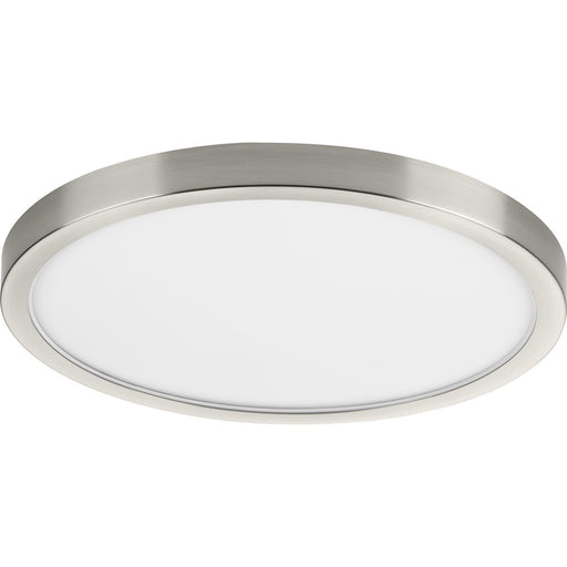 Progress Lighting Everlume Collection Brushed Nickel 14 Inch Edgelit Round Trim Ring (P860051-009)