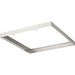 Progress Lighting Everlume Collection Brushed Nickel 14 Inch Square Trim Ring (P860055-009)