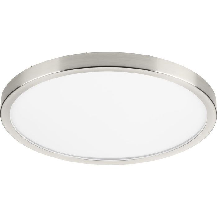 Progress Lighting Everlume Collection Brushed Nickel 18 Inch Edgelit Round Trim Ring (P860052-009)