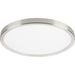 Progress Lighting Everlume Collection Brushed Nickel 18 Inch Edgelit Round Trim Ring (P860052-009)