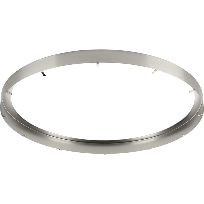 Progress Lighting Everlume Collection Brushed Nickel 18 Inch Edgelit Round Trim Ring (P860052-009)