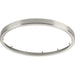 Progress Lighting Everlume Collection Brushed Nickel 18 Inch Edgelit Round Trim Ring (P860052-009)